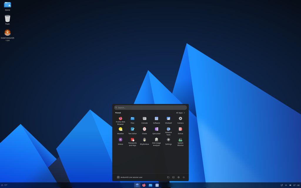 AnduinOS 1.3 发布：Linux 操作系统的新星崛起，界面模仿 Windows 11